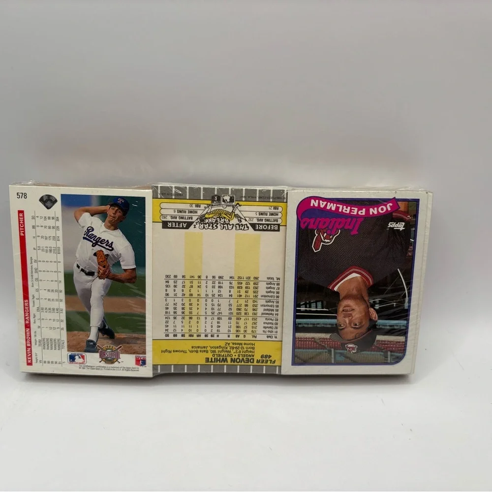80s -90s Baseball Card Lot 300+ All Stars/ Commons Junk wax Era (Sealed).